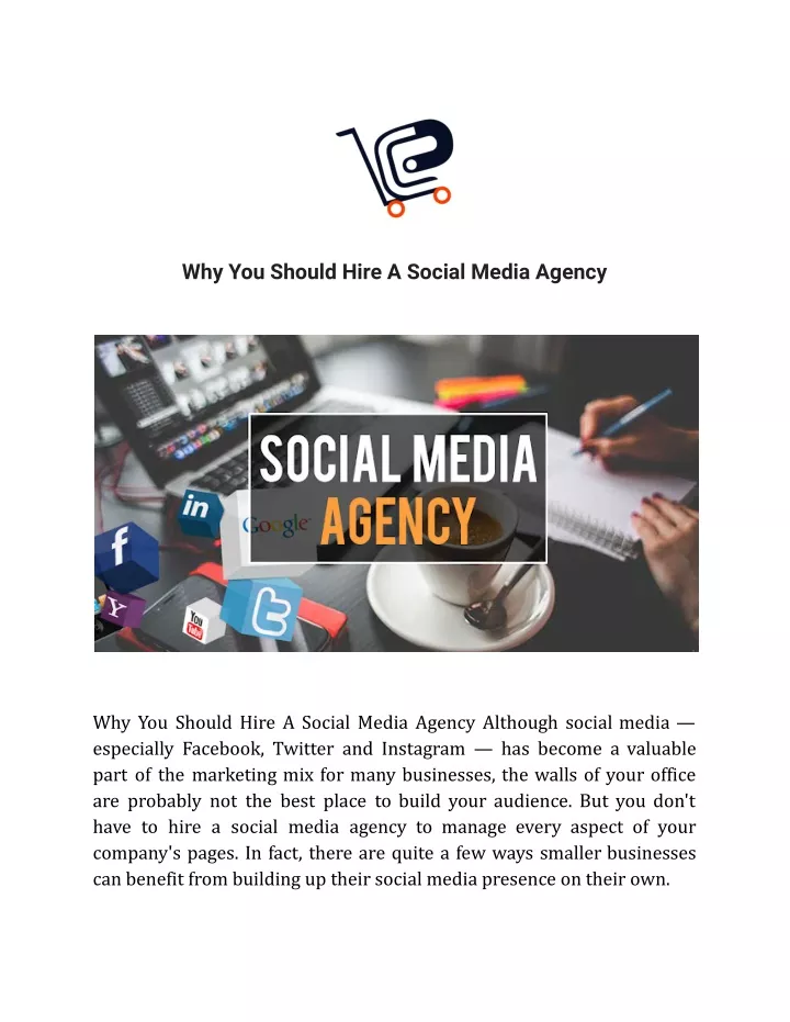 Ppt Why You Should Hire A Social Media Agency Powerpoint Presentation