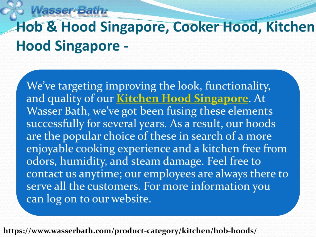 PPT Kitchen Hood Singapore PowerPoint Presentation, free download