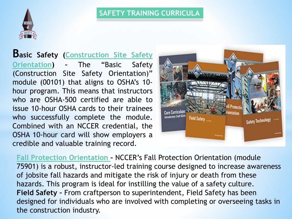 site safety supervisor presentation