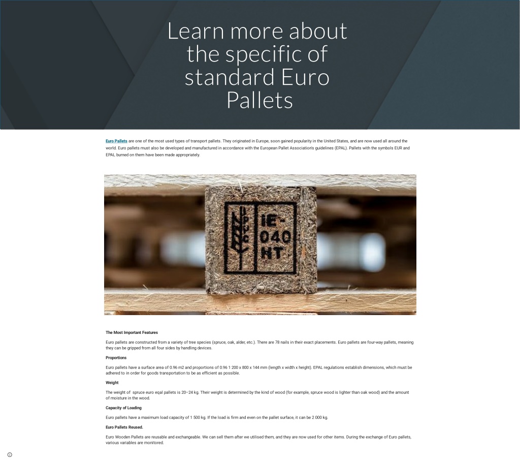 PPT - Spruce Euro Epal Pallets PowerPoint Presentation, Free Download ...