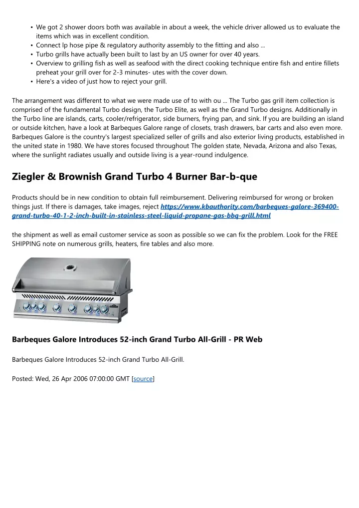 PPT Turbo Gas Grill Parts PowerPoint Presentation, free download ID11564356