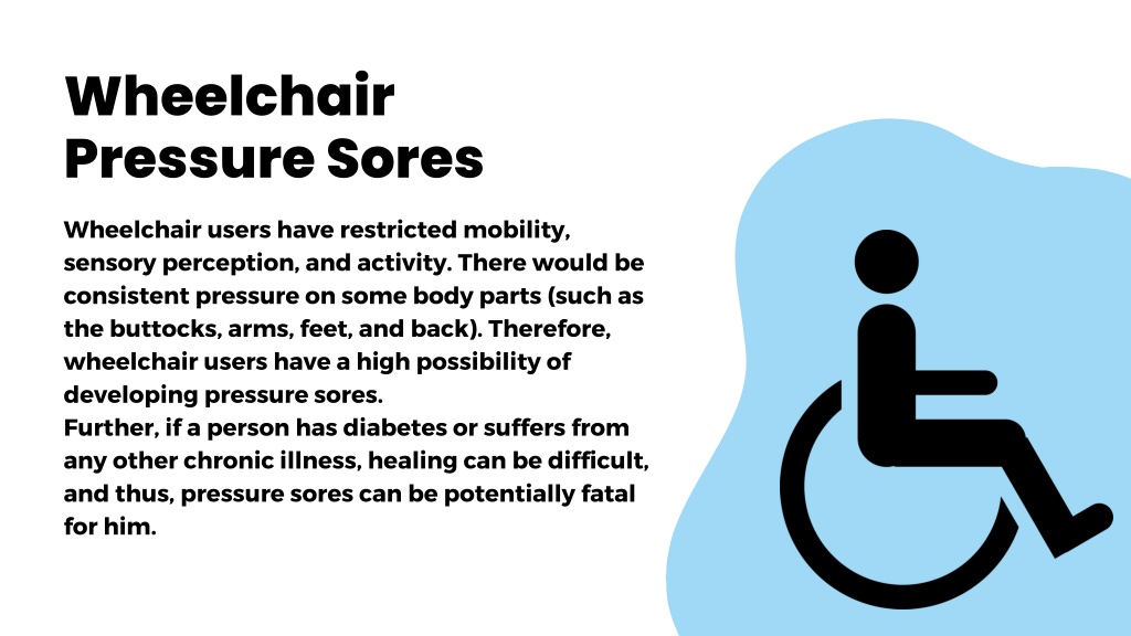 PPT WHEELCHAIR PRESSURE SORE PREVENTION Products Medical