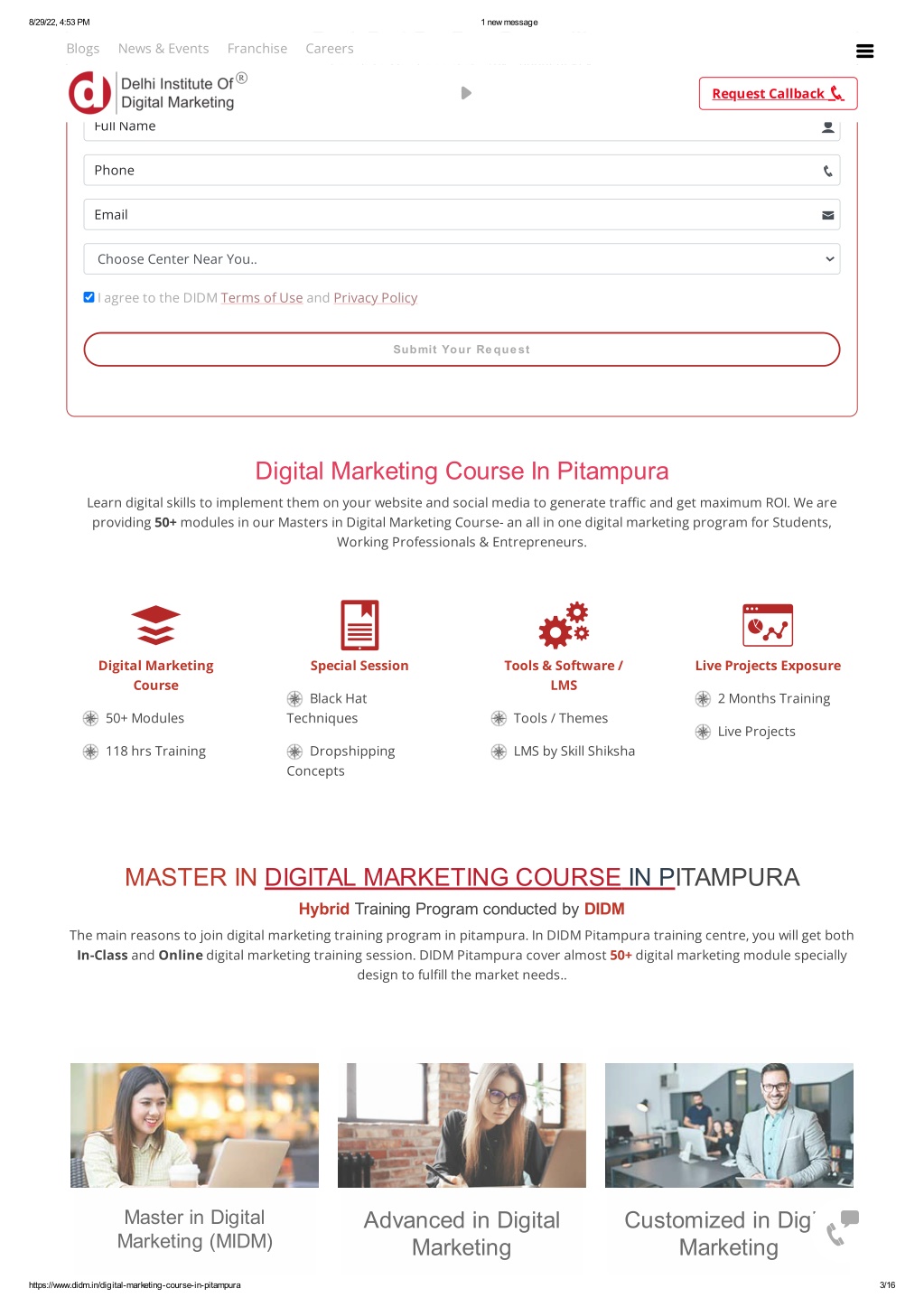 PPT - Best Digital Marketing Course in Pitampura PowerPoint ...