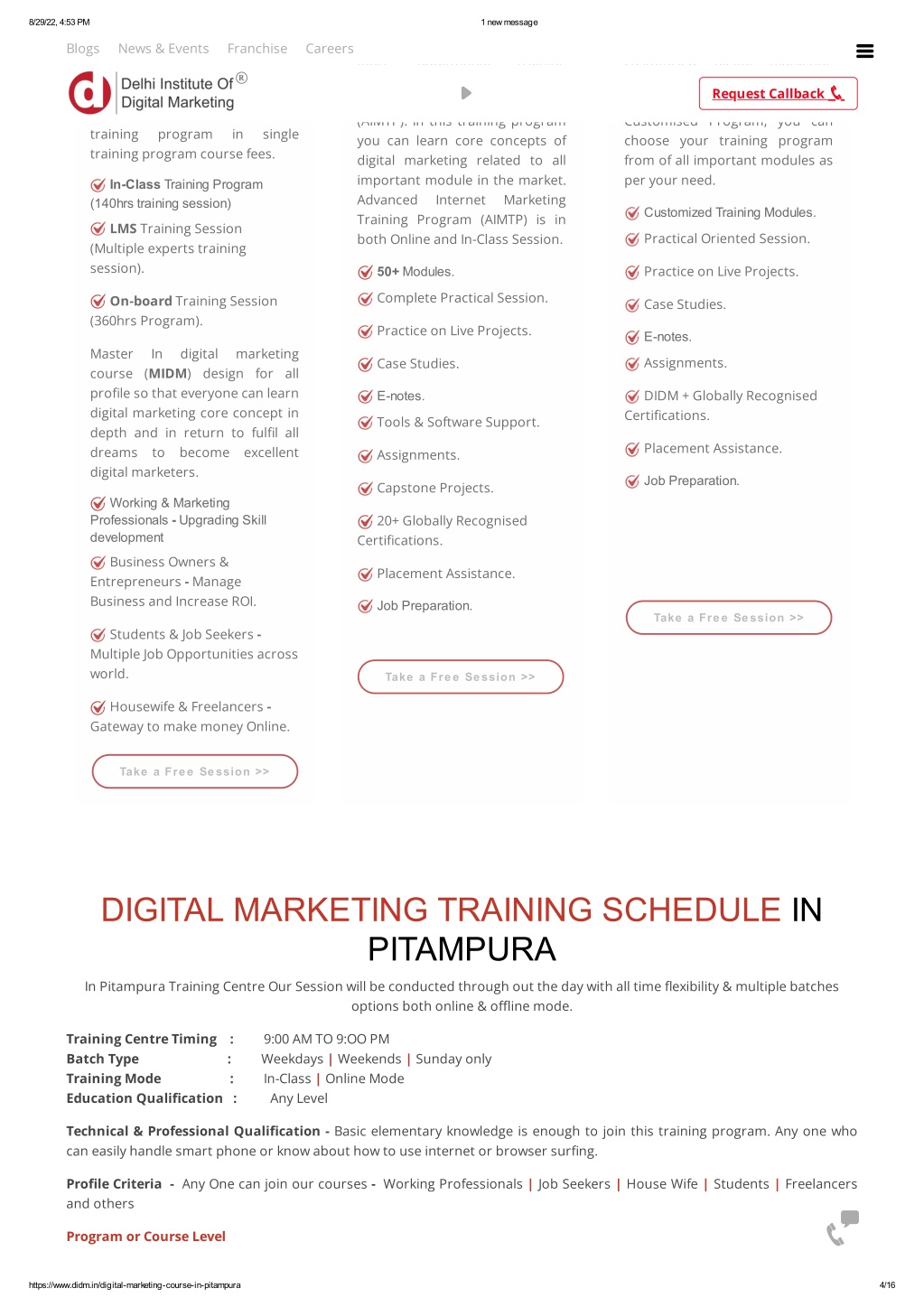 PPT - Best Digital Marketing Course in Pitampura PowerPoint ...