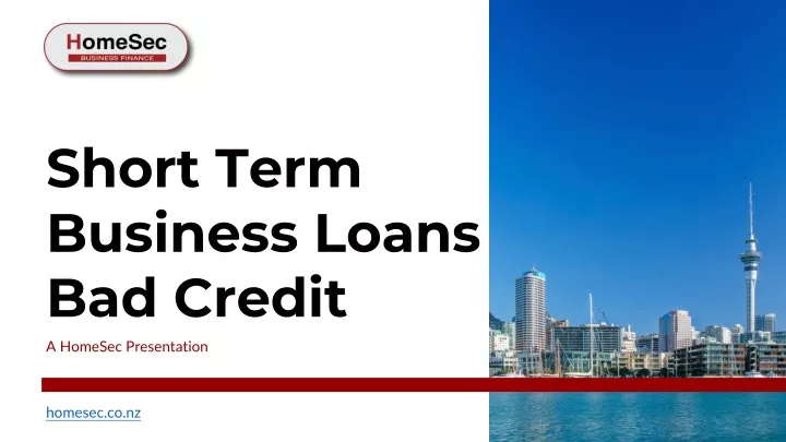 PPT - Short Term Business Loans Bad Credit PowerPoint Presentation ...