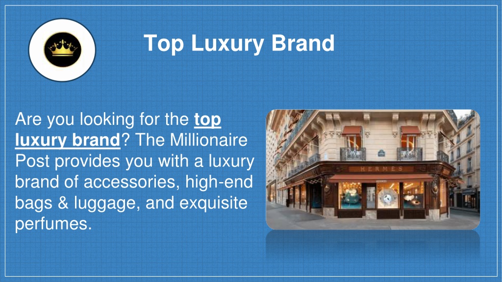 PPT Top Luxury Brand PowerPoint Presentation, free download ID11571148