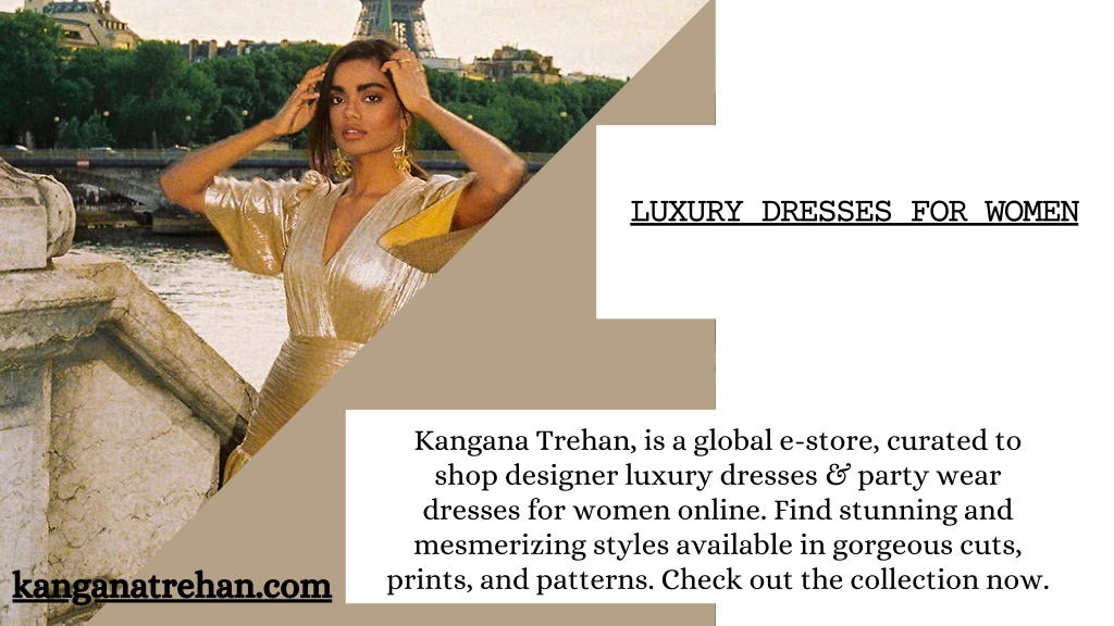 PPT - Luxury Dresses for Women PowerPoint Presentation, free download ...