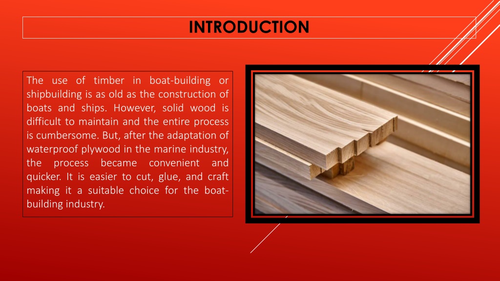 PPT - How Plywood Replacing Solid Wood In Marine Industry PowerPoint ...