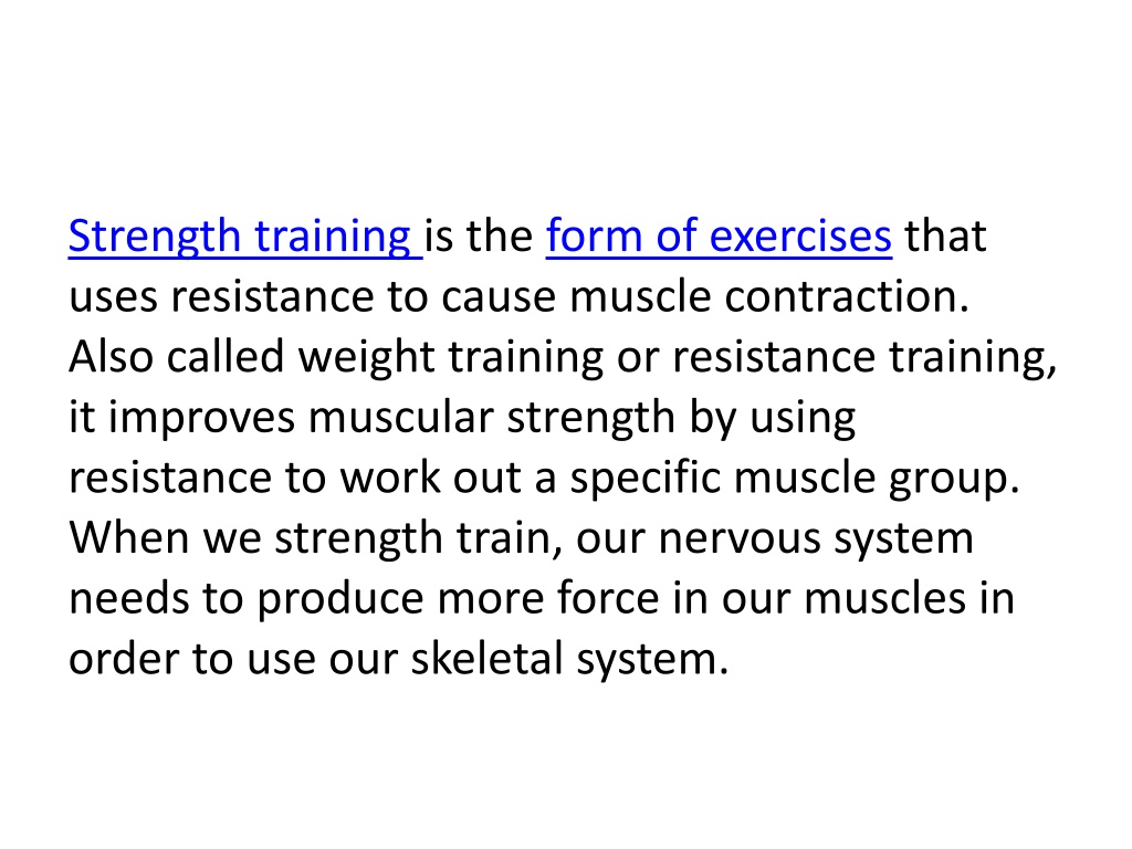 PPT - Strength Training And Running: Everything You Need To Know ...