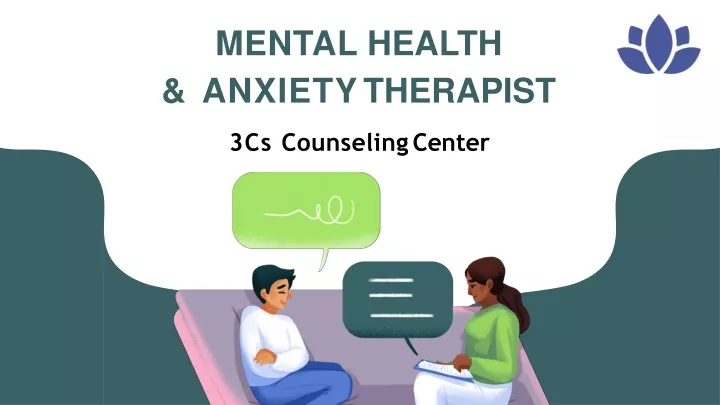 PPT - Mental Health & Anxiety Therapist PowerPoint Presentation, free ...