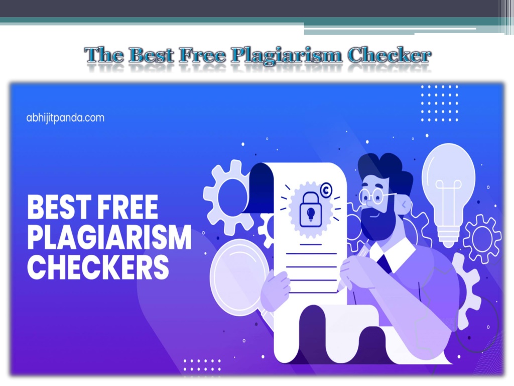 plagiarism checker for presentation