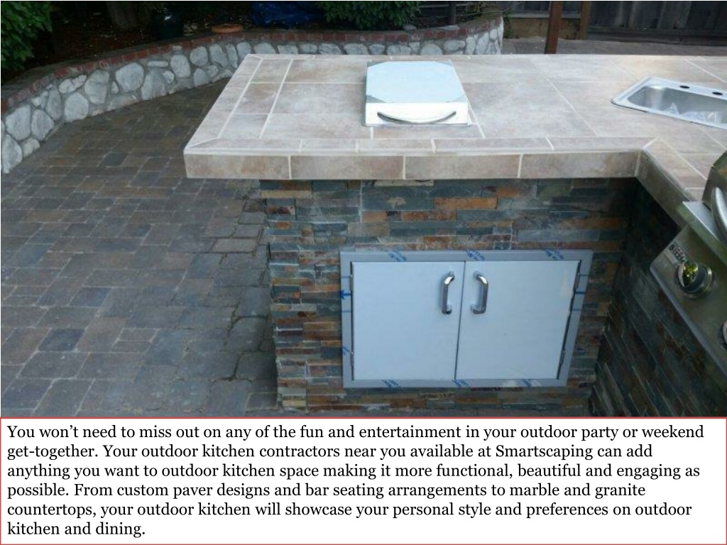 Ppt Smartscaping Creates Outdoor Kitchens For Perfect Cooking Experience Powerpoint 4954