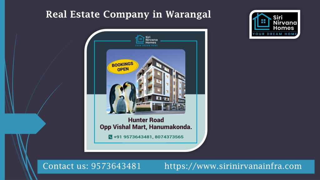 PPT Real Estate Company in Warangal PowerPoint Presentation, free