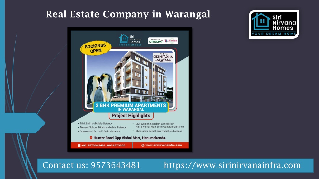 PPT Real Estate Company in Warangal PowerPoint Presentation, free