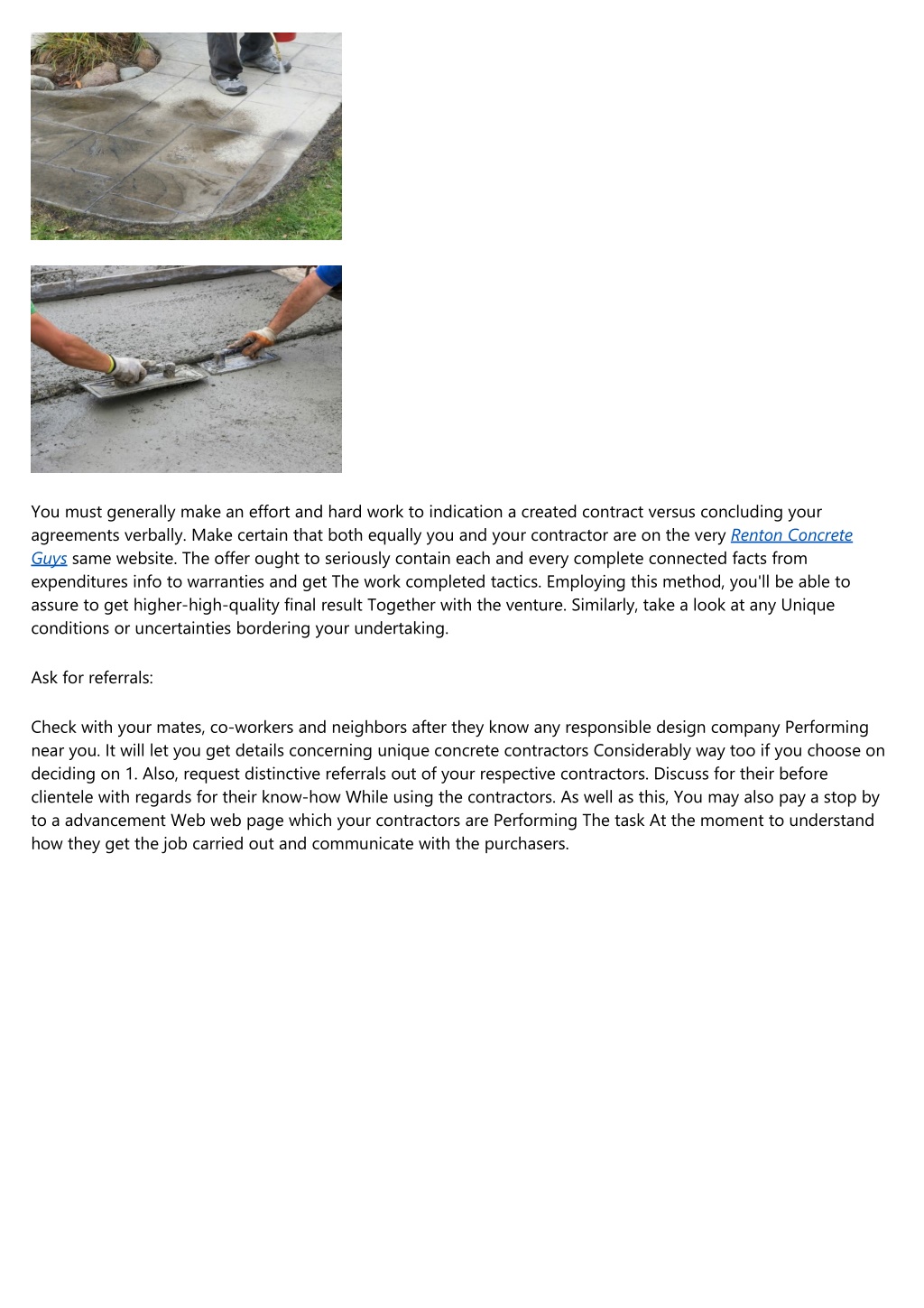 PPT - 20 Gifts You Can Give Your Boss if They Love Renton Concrete Guys ...
