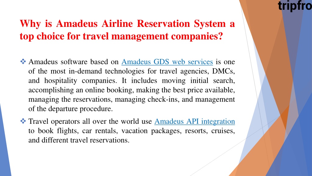 PPT - Amadeus Airline Reservation System PowerPoint Presentation, free ...