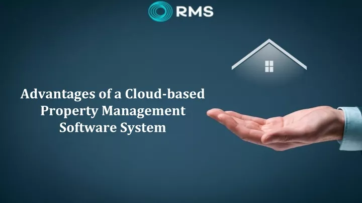 Cloud based property management software