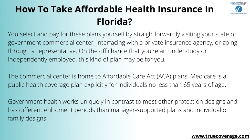 PPT - Guide To Affordable Health Insurance In Florida PowerPoint ...