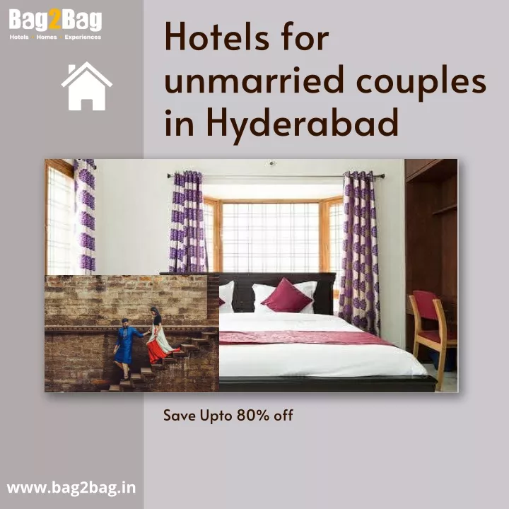 PPT - Book Hourly hotels for unmarried couples in Hyderabad with