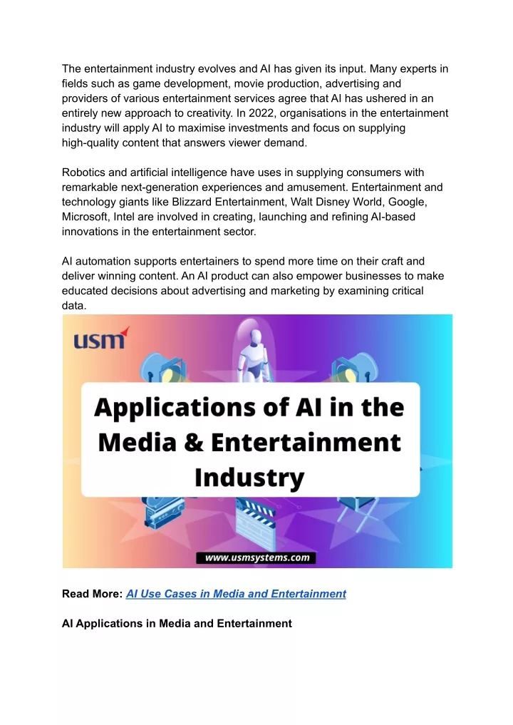 research articles on entertainment industry