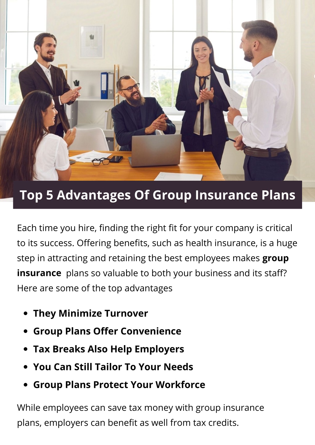 Group Insurance Plans For Employees