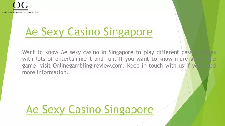 sexy casino games