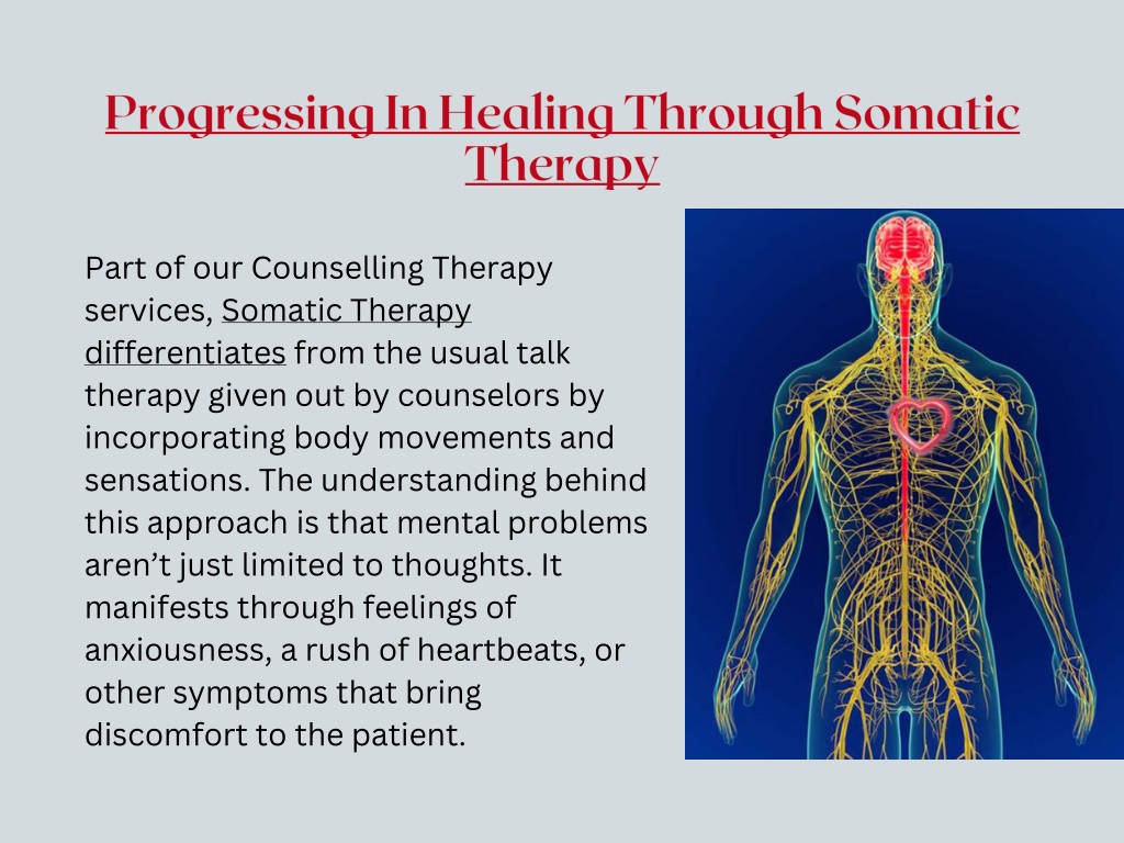 PPT - Using Somatic Trauma Therapy To Supplement Your Healing Program ...