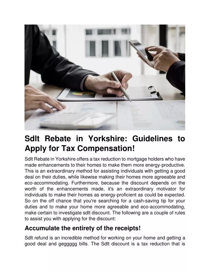 ppt-sdlt-rebate-in-yorkshire-guidelines-to-apply-for-tax-compensation