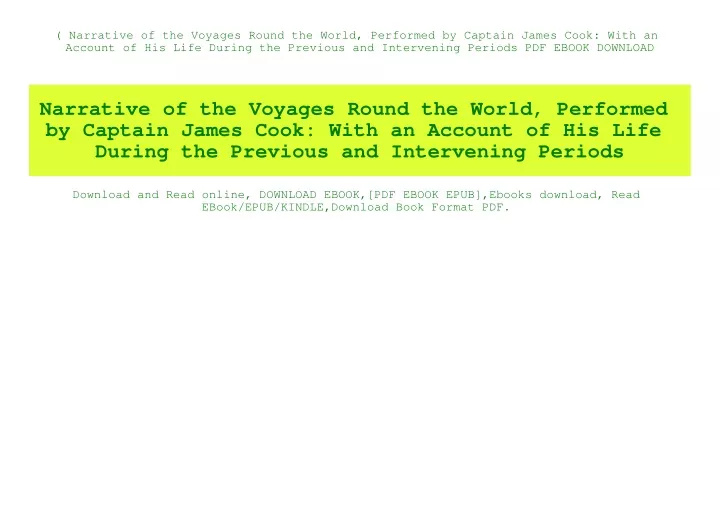 ppt-b-o-o-k-narrative-of-the-voyages-round-the-world-performed-by