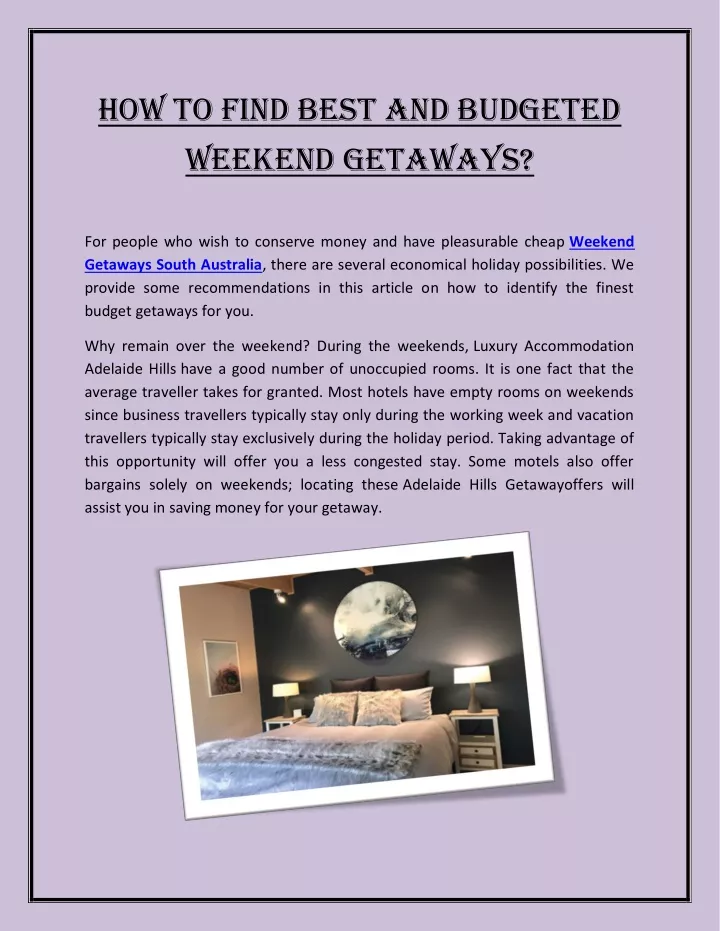 ppt-how-to-find-best-and-budgeted-weekend-getaways-1-powerpoint-presentation-id-11588584