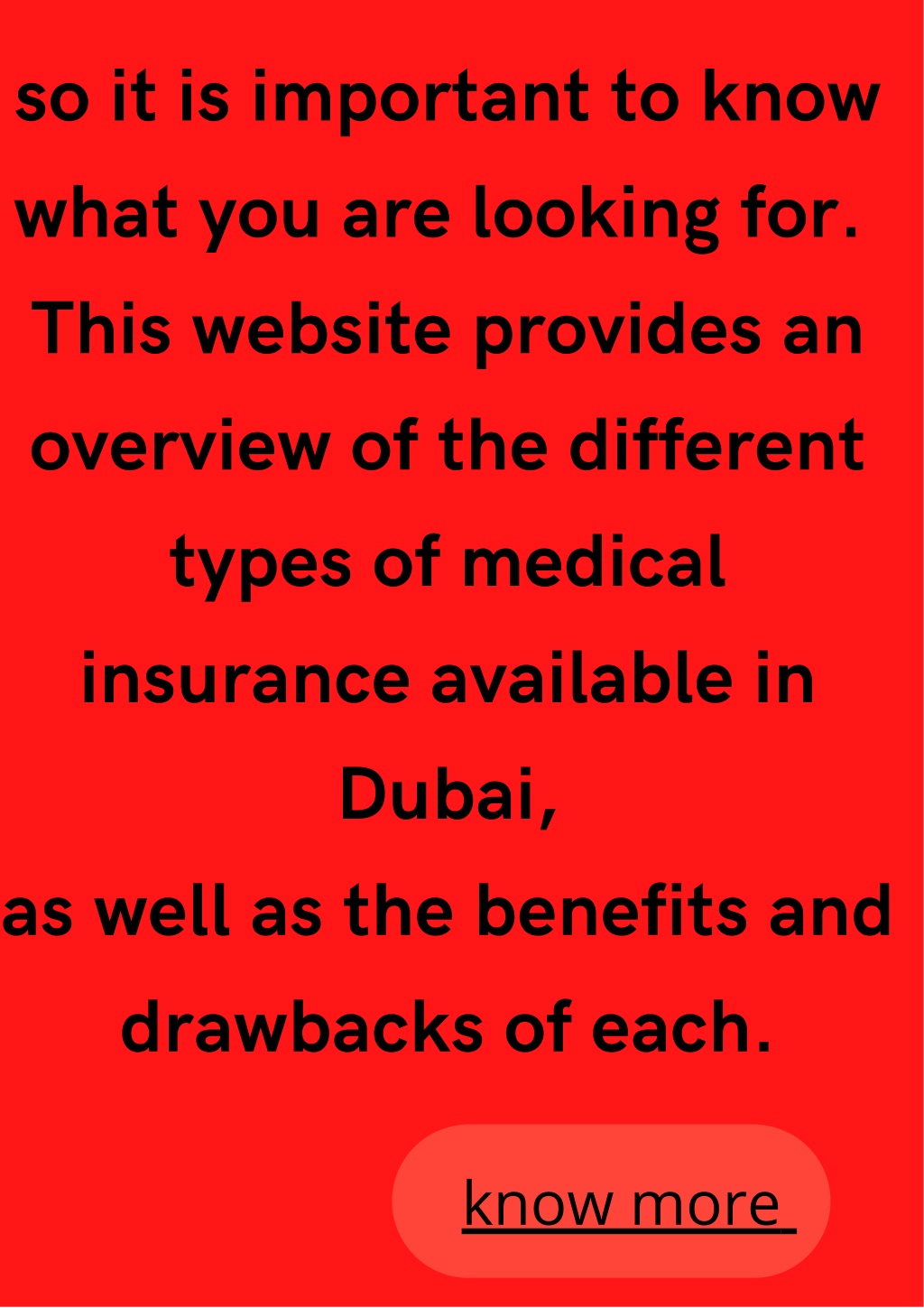 tourist medical insurance dubai