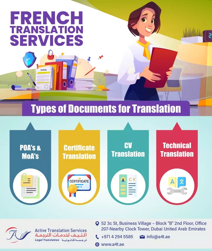 presentation skills in french translation