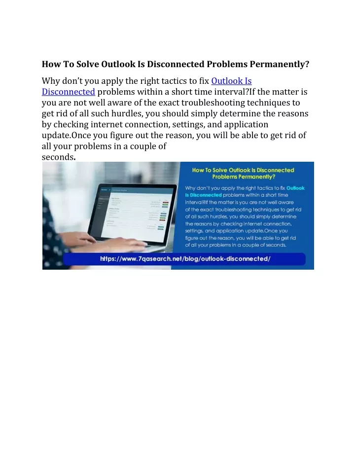 ppt-how-to-solve-outlook-is-disconnected-problems-permanently