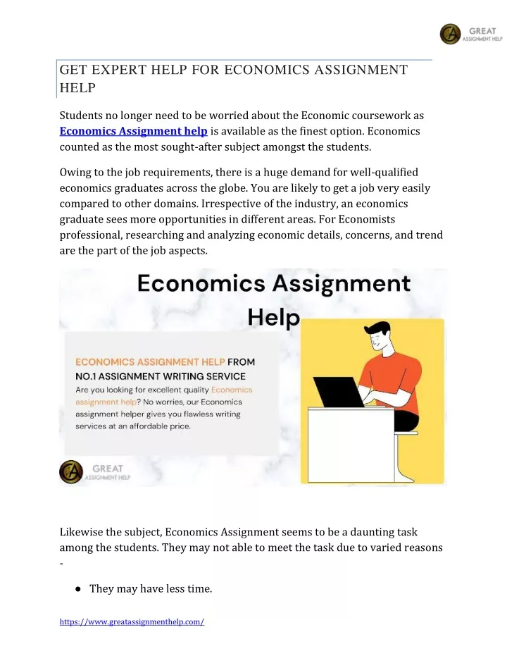 assignment expert economics