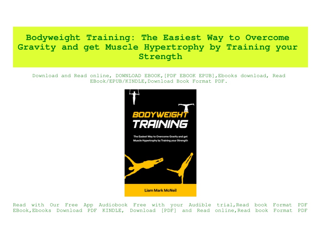 ppt-pdf-bodyweight-training-the-easiest-way-to-overcome-gravity-and