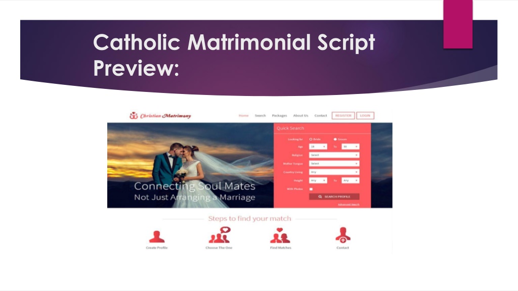 PPT - Catholic Matrimony Script PowerPoint Presentation, free download ...