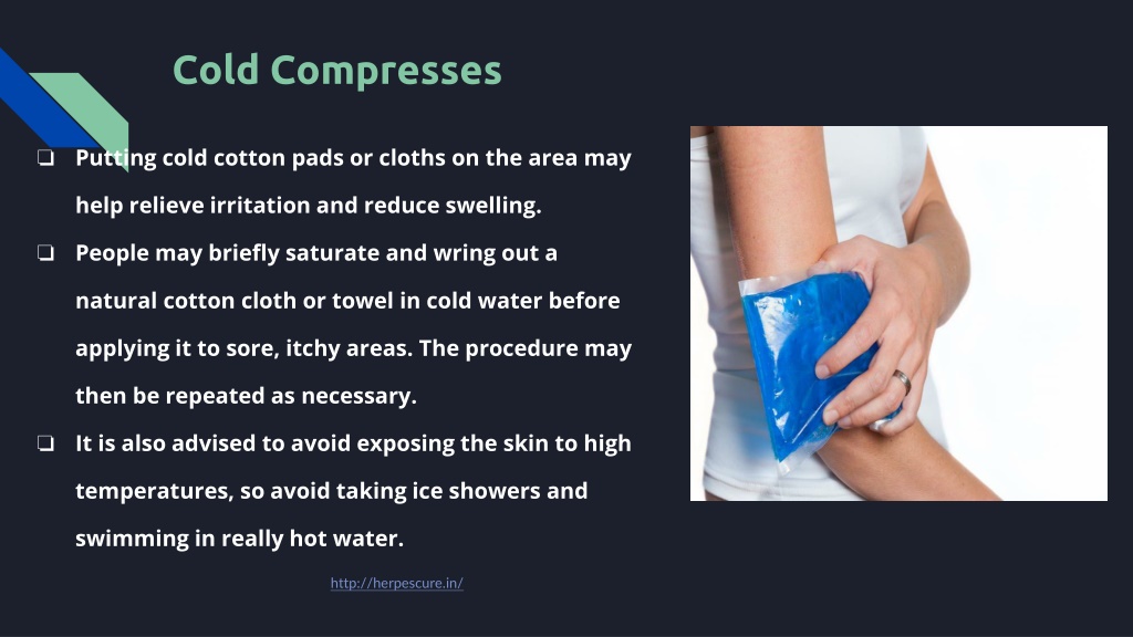 Cold Compress For Rash PPT - Home remedies for herpes shingles – herpescure PowerPoint ...