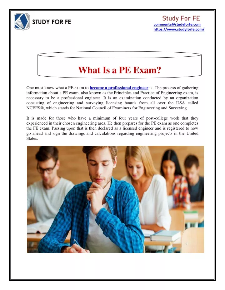 PPT - What Is A PE Exam PowerPoint Presentation, Free Download - ID ...