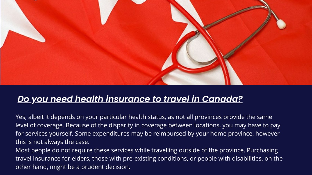 travel and health insurance for canada