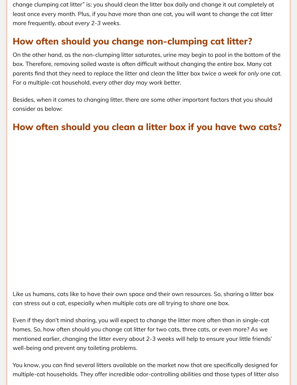 PPT How Often Should You Change Cat Litter PowerPoint Presentation, free download ID11596344