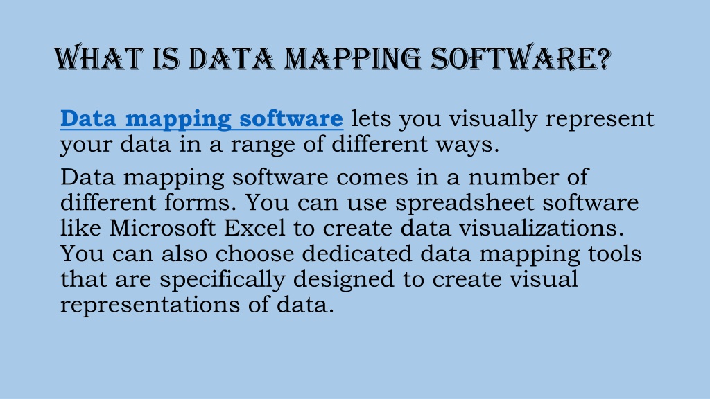 Ppt Best Data Mapping Software Powerpoint Presentation Free Download Id11597325 2858