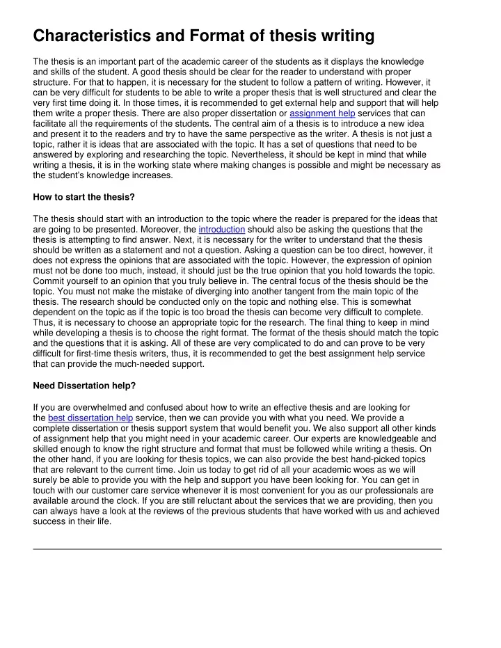 ppt-characteristics-and-format-of-thesis-writing-powerpoint