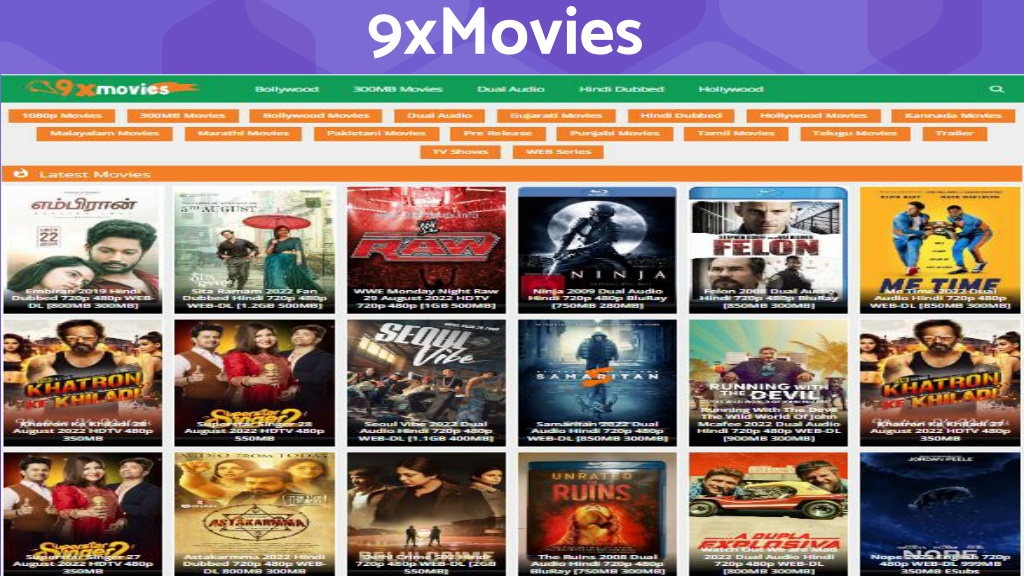 PPT 9xMovies shows are available in different free PowerPoint