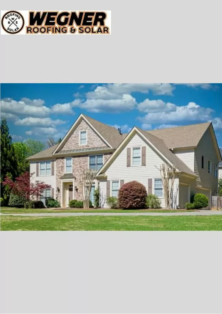 PPT Wegner Roofing & Solar PowerPoint Presentation, free download