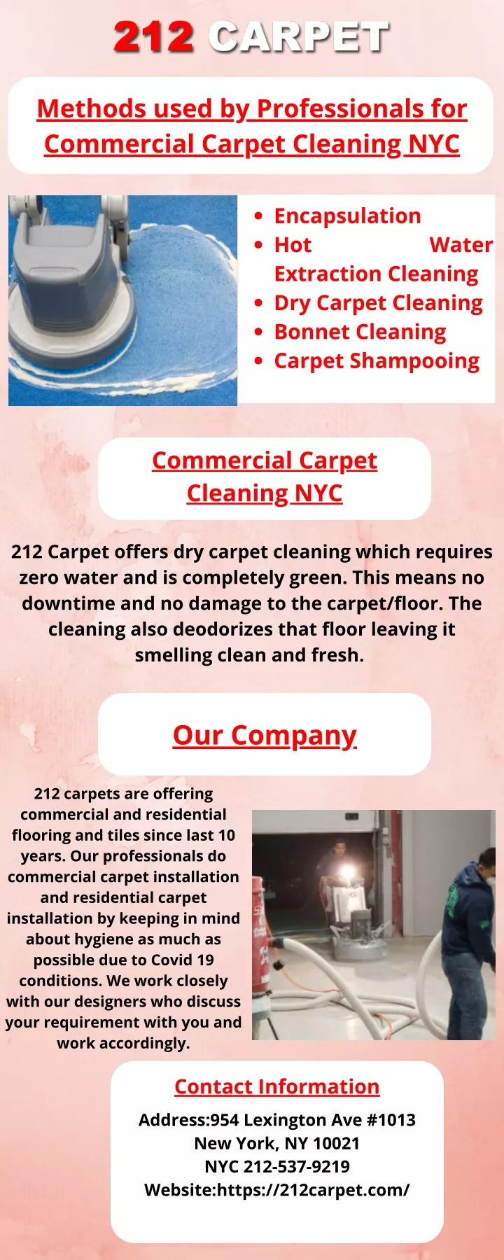 PPT Methods used by Professionals for Commercial Carpet Cleaning NYC