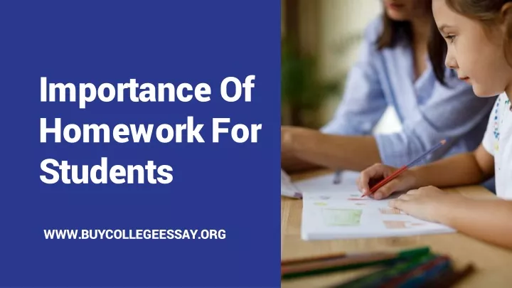 homework importance of students