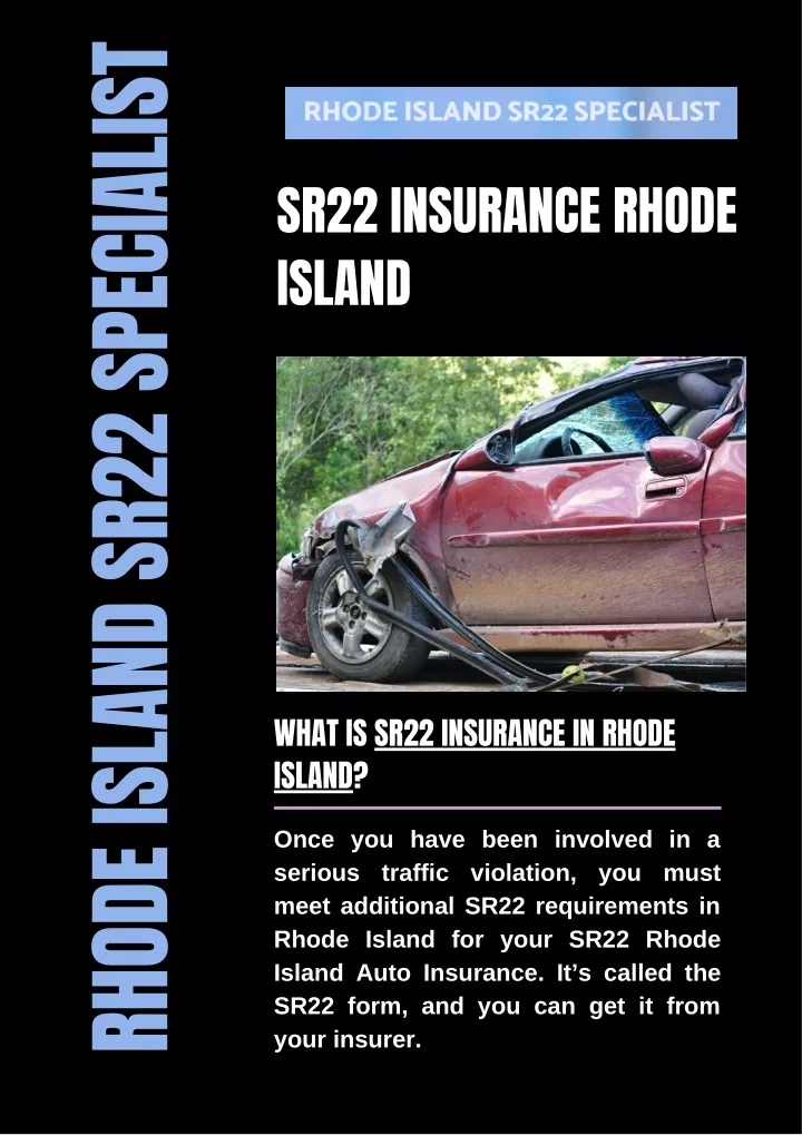 PPT SR22 Insurance Rhode Island PowerPoint Presentation, free