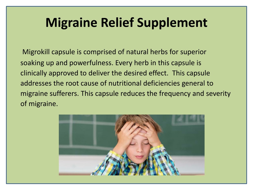 PPT migraine13 PowerPoint Presentation, free download ID11603033