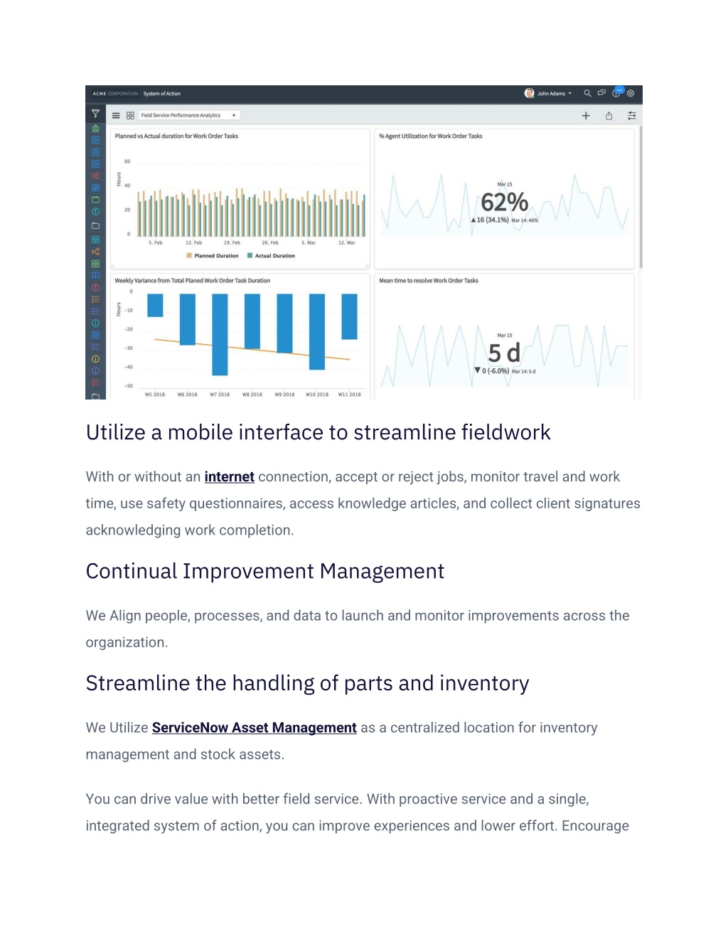 PPT Manage Location Based Work Efficiency With Field Service