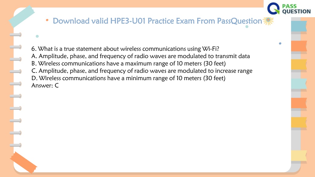 HPE3-U01 Reliable Test Pattern